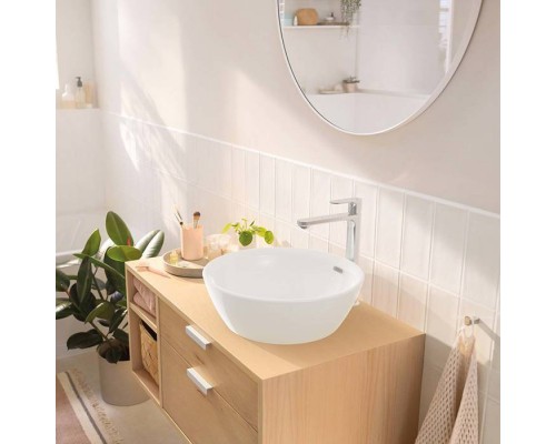 Hansgrohe Rebris S Смеситель для раковины, высокий, 1 отв., без донного клапана, цвет: хром. 72582000