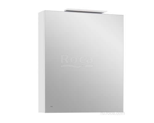 Roca A857646501 OLETA зеркальный шкаф правый 600 мм, 600х137х700 мм, c LED-светиль, бел матовый A857646501