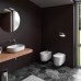 Kerasan Nolita Сиденье для унитаза SLIM быстросъемное, с микролифтом, цвет: белый глянц/хром. 539101