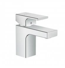 Hansgrohe Vernis Shap Смеситель для раковины, излив 70 мм, с донным клапаном, цвет: хром . 71566000