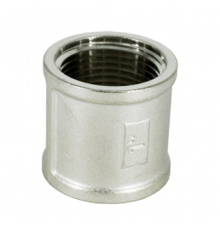 Муфта, ELSEN, TIN латунь, ВВ, 1, 1, равнопроходная, CN