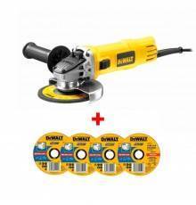 Машина шлифовальная угловая DeWalt DWE4151D4