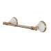 TW Harmony 014, полотенцедержатель 33,5см, подвесной, цвет: белый/золото. TWHA014bi/oro