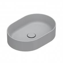 Catalano Zero Раковина 50x35см, накладная, без отв., без перелива, цвет: Cemento Satinato. 0122500023