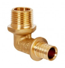 Угольник прямой переходный Hoobs Ø16x2,2 - 1/2 НР. HB-PEXLM-162212