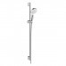 Hansgrohe Crometta Vario Unica Душевой набор: штанга 900mm, ручной душ, 1jet (Rain), шланг, цвет: белый/хром. 26537400
