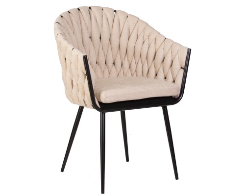 Стул обеденный DOBRIN MATILDA, LM-9691, бежевая ткань (LAR 275-1)