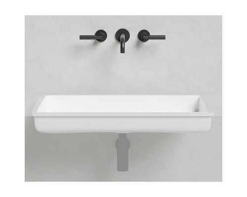 Salini Marea Раковина врезная снизу 75х40х12.9cм, без отв., без перелива, S-Stone, цвет: белый матовый. 1802210M Salini Marea Раковина врезная снизу 75х40х12.9cм, без отв., без перелива, S-Stone, цвет: белый матовый. 1802210M
