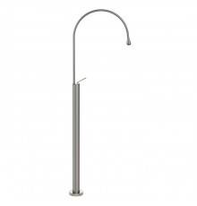 Gessi Goccia Смеситель для раковины, напольный, цвет: шлифованный хром. 33628#147