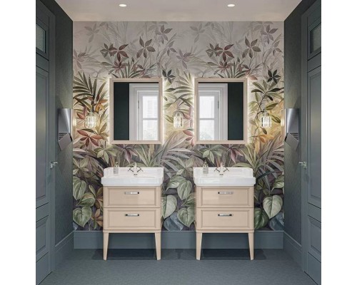Kerama Marazzi Pompei 60 Зеркало 60см., подвесное, цвет: камео бежевый глянцевый. PO.mi.60\CAM