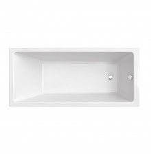 Акриловая ванна ARAGUT Байкал Щ0000063289 без опоры 180x80 см, пристенная, белая, с каркасом