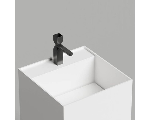 Salini Armonia Square Top Раковина напольная 45х45х90см, слив в стену, выпуск D 503, сифон, декоративная накл. , мат-л: S-Sence, цвет: белый глянцевый. 130511TG слив в стену Salini Armonia Square Top Раковина напольная 45х45х90см, слив в стену, выпуск D 503, сифон, декоративная накл. , мат-л: S-Sence, цвет: белый глянцевый. 130511TG слив в стену