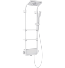 Душевая стойка AQUAme AQM8003W белая