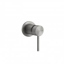 Gessi Shower316 Встраиваемый однорычажный смеситель, на 1/2, картридж Oslash;35 мм,одна позиция. внешняя часть, цвет: шлифованная сталь. 54019#239