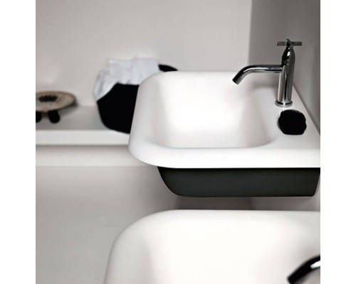 Agape Ottocento Раковина 70х50х19.6 см, 1 отв., цвет: темно-серый. ACER07661RZG *1