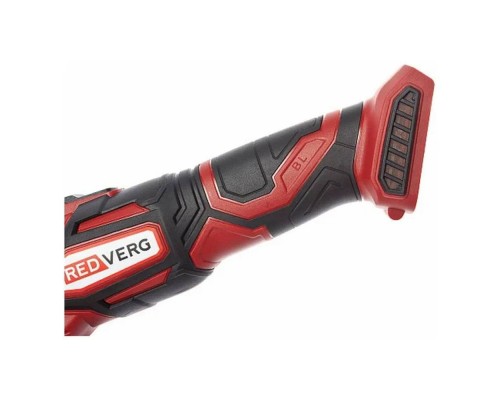 Машина шлифовальная угловая аккумуляторная бесщеточная REDVERG RD-AG18V/BL (без акк, без з/у) Машина шлифовальная угловая аккумуляторная бесщеточная REDVERG RD-AG18V/BL (без акк, без з/у)