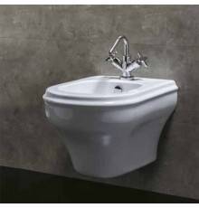 Azzurra Charme Биде подвесное 52x40xH34 см с 1 отв., c креплением KIT 2000 CF, цвет: Bianco lucido. CHBKS000000M/(CHA500/SOSK bi)*1