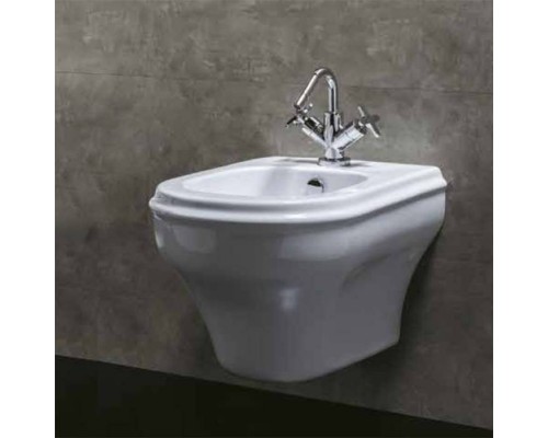 Azzurra Charme Биде подвесное 52x40xH34 см с 1 отв., c креплением KIT 2000 CF, цвет: Bianco lucido. CHBKS000000M/(CHA500/SOSK bi)*1 Azzurra Charme Биде подвесное 52x40xH34 см с 1 отв., c креплением KIT 2000 CF, цвет: Bianco lucido. CHBKS000000M/(CHA500/SOSK bi)*1