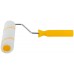 Валик полиакриловый белый с желтой полосой "миди", диам. 30/54 мм; ворс 12 мм, 150 мм