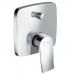 Hansgrohe Metris Смеситель однорычажный для ванны, СМ, внешняя часть, цвет: хром. 31454000