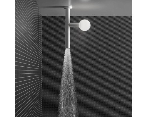 Antonio Lupi Apollo Верхний душ Oslash;45 мм., с LED подсветкой, потолочный монтаж, цвет: белый матовый. APOLLO3.2/606