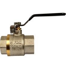 Шаровой кран TeRma CB 30221 1", вн-вн, ручка рычаг