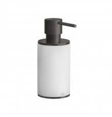 Gessi 316 Дозатор для жидкого мыла настольный, цвет: белый/brushed black metal pvd. 54737#707
