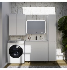 Мебель для ванной комнаты Style Line Марелла 80 напольная, белая матовая