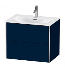 Duravit XSquare Тумба с раковиной 71x47.8х56см., подвесная, 2 яшика, цвет: Night Blue SaM. XS432309898,  23447300001
