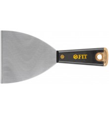 Шпатель для удаления ржавчины Профи, толщ. лезвия 1 мм, пластик.ручка с метал.бойком  4" (100 мм)