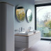 Duravit Happy D.2 Plus Зеркало с подсветкой organic, круглое 90x90x4.7см, сенсорное управление. HP7481G0000