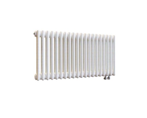 Трубчатый радиатор Arbonia 3037V, 20 секций, нижнее подключение(с вентилем), без накладок 3037/20 RAL 9016 № 69 твв