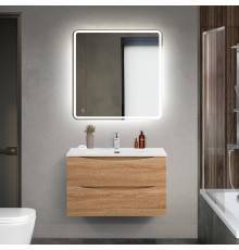 Мебель для ванной комнаты BelBagno Marino-cer-mini 80 подвесная, rovere bianco