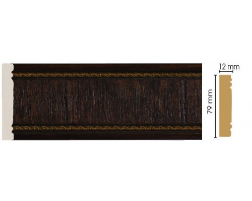 Молдинг DECOMASTER 150-1 (80*12*2400мм) Молдинг DECOMASTER 150-1 (80*12*2400мм)