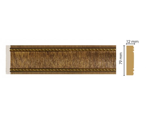 Молдинг DECOMASTER 150-3 (80*12*2400мм) Молдинг DECOMASTER 150-3 (80*12*2400мм)