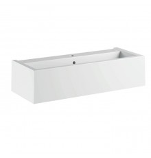 Kerasan Kanaal Раковина подвесная, 120х40х25см., с 1 отв., цвет: белый глянцевый. 574201*1