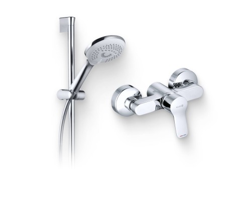 Душевой комплект Смеситель для душа Kludi Pure Easy 378410565 + Гарнитур Freshline 6793005-00