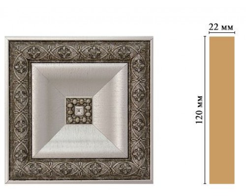 Вставка цветная DECOMASTER D208-55 (120*120*22мм) Вставка цветная DECOMASTER D208-55 (120*120*22мм)