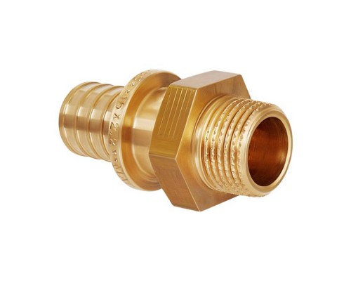 Переход Hoobs с наружной резьбой 16х2.2-R3/8 . HB-PEXNN-162238 Переход Hoobs с наружной резьбой 16х2.2-R3/8 . HB-PEXNN-162238