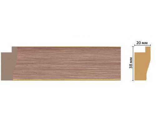 Багет DECOMASTER FM3-3 (38*20*2850мм) Багет DECOMASTER FM3-3 (38*20*2850мм)