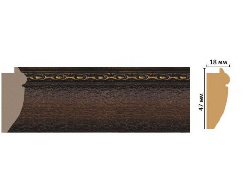 Багет DECOMASTER FM12-2 (47*18*2850мм) Багет DECOMASTER FM12-2 (47*18*2850мм)
