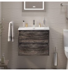 Тумба с раковиной BelBagno Kraft 39 70 pino pasadena, раковина BB-8099-3-70