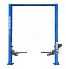 Подъемник двухстоечный 4 т, верхняя синхронизация, H=4 м, 220 В, синий NORDBERG N4120H1-4B_3+2_220