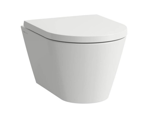Laufen Kartell Унитаз подвесной 49x37x28.5см, укороченный, безободковый, цвет: белый. 8.2033.3.000.000.1 Laufen Kartell Унитаз подвесной 49x37x28.5см, укороченный, безободковый, цвет: белый. 8.2033.3.000.000.1