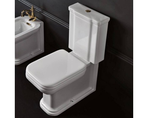 Kerasan Waldorf Унитаз-моноблок 68х36,7см, фурнитура хром. 750990 Geberit,  411701,  418101,  760390