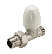 Клапан радиаторный прямой Tiemme 1/2 G - 1/2 x16 с термостатической опцией. 3300032