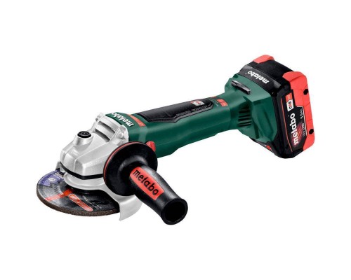 Машина шлифовальная угловая аккумуляторная Metabo WB 18 LTX BL 125 Quick +ЗУ ASC55 Машина шлифовальная угловая аккумуляторная Metabo WB 18 LTX BL 125 Quick +ЗУ ASC55