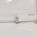 Hansgrohe EluPura Original S Сиденье для унитаза, с микролифтом, с верхним креплением, цвет: белый. 60148450