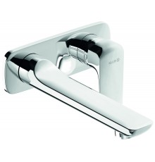 Kludi 41 245 0575 Ameo Смеситель для раковины 235 мм, настен., на 2 отв. (внешняя монт. часть) 412450575