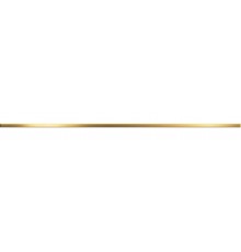 Бордюр Delacora Metallic Gold глянцевый 1,2х74